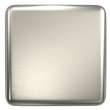Toto(R) Nickel Push Button Plate For Neorest In-Wall Tank Unit, White - YT990#B