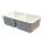 31.75-in x 19.125-in x 9.5-in silQ Granite Kitchen Sink with Equal Double bowls, Undermount Installation, in White
