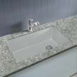 31.75-in x 19.125-in x 9.5-in silQ Granite Kitchen Sink with Super Single bowl, Undermount Installation, in White