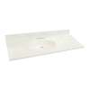 Transolid 3-Pack Cultured Marble 61-in x 22-in Vanity Tops
