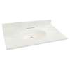 Transolid 6-Pack Cultured Marble 31-in x 22-in Vanity Tops
