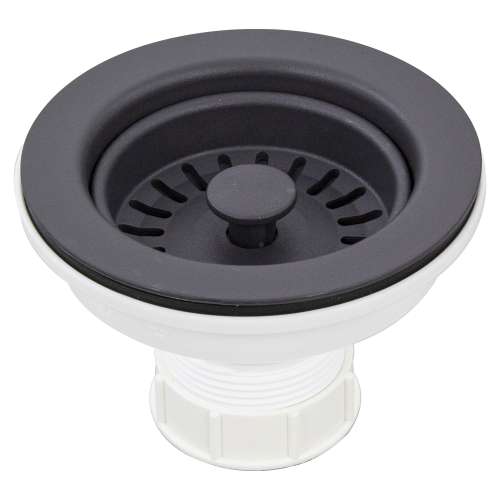 Transolid 3.5-in Plastic Strainer in Cinder