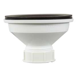 3.5-in Plastic Strainer in Espresso