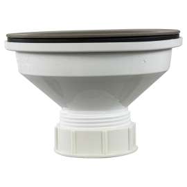 3.5-in Plastic Strainer in Truffle