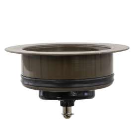 3.5-in Plastic Disposal Strainer in Espresso