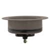 3.5-in Plastic Disposal Strainer in Truffle