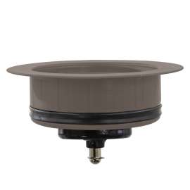 3.5-in Plastic Disposal Strainer in Truffle