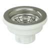 3.5-in Standard Sink Strainer in Polished Stainless