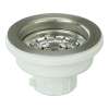 3.5-in Standard Sink Strainer in Brushed Stainless