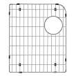 Bottom Stainless Steel Left Bowl Sink Grid for RTDO3322, RUDO3120 silQ Granite Kitchen Sinks