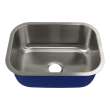 23.125-in x 17.875-in x 9-in 16 Gauge Single Bowl, Undermount Stainless Steel Kitchen Sink