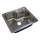 25-in x 22.02-in x 9-in 16 Gauge Single Bowl, Stainless Steel Kitchen Sink, Drop-in Installation with MR2-Holes, with Grid, Strainer, Installation Kit