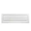 30-in x 20-in x 10-in Super Single Bowl with Reversible (French/Plain) Front, Farmhouse Fireclay Kitchen Sink, Undermount Installation, in White