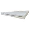 9-in x 9-in Solid Surface Corner Shelf , in Cameo