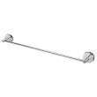 KA-CAR-4-PC-M Cara 4-Piece Bathroom Accessory Kit Including a robe hook, a toilet paper holder, a towel ring, and a 24-in towel bar, in Polished Chrome
