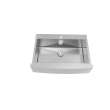 35.75-in x 25.875-in x 10-in 16 Gauge Super Single Bowl, Stainless Steel Kitchen Sink, Micro Edge Dual Mount Installation, with ML2 Holes
