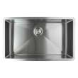 30-in x 18-in x 10-in 16 Gauge Super Single Bowl, Undermount Stainless Steel Kitchen Sink 