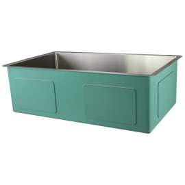 16 Gauge Super Single Undermount Stainless Steel Sink Bowl 32