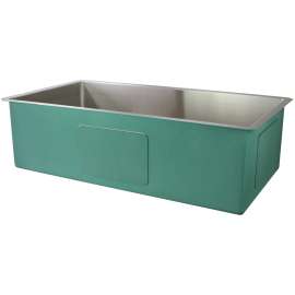 16 Gauge Super Single Undermount Stainless Steel Sink Bowl 35