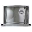 29.875-in x 20.25-in x 10-in 16 Gauge Super Single Bowl, Farmhouse Stainless Steel Kitchenl Sink, Undermount Installation