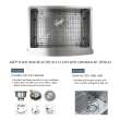 29.5-in x 22-in x 10-in 16 Gauge Super Single Bowl, Farmhouse Stainless Steel Kitchenl Sink, Undermount Installation