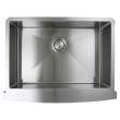 29.5-in x 22-in x 10-in 16 Gauge Super Single Bowl, Farmhouse Stainless Steel Kitchenl Sink, Undermount Installation