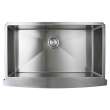 35.875-in x 22-in x 10-in 16 Gauge Super Single Bowl, Farmhouse Stainless Steel Kitchenl Sink, Undermount Installation