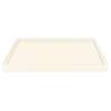 60 x 30 Solid Surface Shower Base Left Drain in Cameo