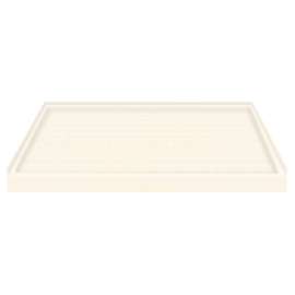 60 x 30 Solid Surface Shower Base Left Drain in Cameo