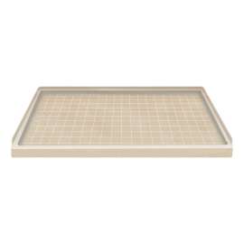 60 x 30 Solid Surface Shower Base Left Drain in Matrix Khaki