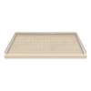 60 x 30 Solid Surface Shower Base Right Drain in Matrix Khaki