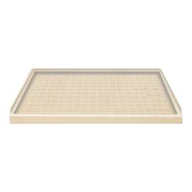 60 x 30 Solid Surface Shower Base Right Drain in Sea Shore