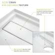 Linear 60-in W x 30-in L Rectangular Alcove Concealed End Drain Shower Base with Left Hand Drain FLU6030L-31-M