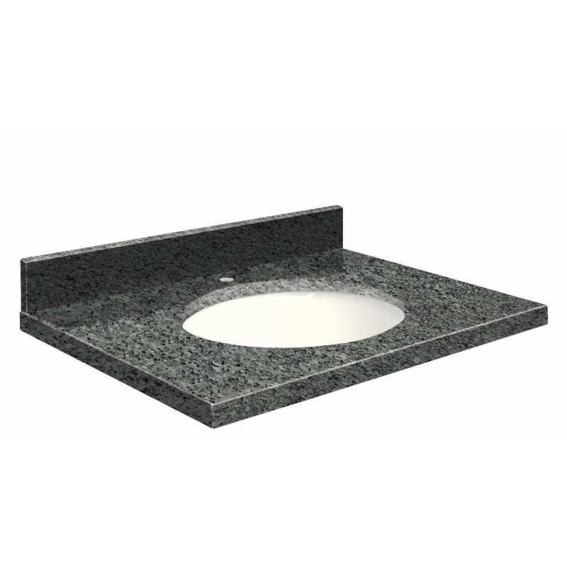 Transolid Granite 37 In X 19 Vanity Top With Eased Edge Blue Transolid Granite 37 In X 19 Vanity Top With Eased Edge