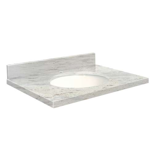 Transolid Granite 43-in x 22-in Vanity Top with Eased Edge