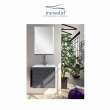 Juliette 49-in Vitreous China with Integrated Sink