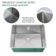 Diamond KKM-DUSB231810 Diamond Sink Kit with Single Bowl, Undermount Installation, Magnetic Accessories Kit, and Drain Kit