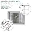 Diamond Titan Sink Kit with Single Bowl, Undermount Installation, Magnetic Accessories Kit, and Drain Kit