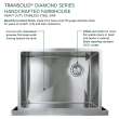 Diamond KKM-DUSSF302010 Diamond Sink Kit with Farmhouse Style Single Bowl, Magnetic Accessories Kit, and Drain Kit