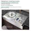 KKM-DUSSF362010 Diamond Sink Kit with Farmhoue Style Super Single Bowl, Magnetic Accessories Kit, and Drain Kit
