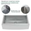 KKM-DUSSF362210 Diamond Sink Kit with Farmhouse Style Super Single Bowl, Magnetic Accessories Kit, and Drain Kit