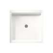 Solid Surface 36-in x 72-in Alcove Shower Wall and Base Kit