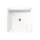 Solid Surface 36-in x 72-in Alcove Shower Wall and Base Kit