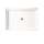 Solid Surface 48-in x 72-in Alcove Shower Wall and Base Kit
