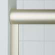 Solid Surface/Clear Glass 48-in x 72-in Alcove Shower Wall, Base, and Door Kit