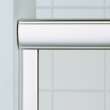 Solid Surface/Clear Glass 48-in x 72-in Alcove Shower Wall, Base, and Door Kit