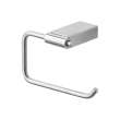 4-Piece Bathroom Accessory Kit Including a robe hook, a toilet paper holder, a towel ring, and a 24-in towel bar, in Brushed Stainless