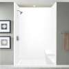 Studio Rectangular Shower Seat in White