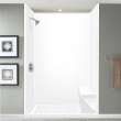 Studio Rectangular Shower Seat in White