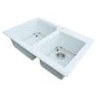 Bottom Stainless Steel Sink Grid Set for Radius RTDO3322, RUDO3120 silQ Granite Kitchen Sinks